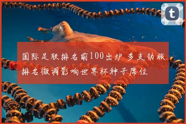 国际足联排名前100出炉 多支劲旅排名微调影响世界杯种子席位