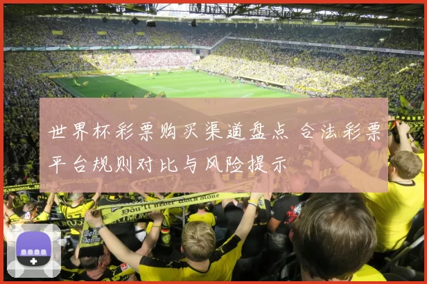 世界杯彩票购买渠道盘点 合法彩票平台规则对比与风险提示